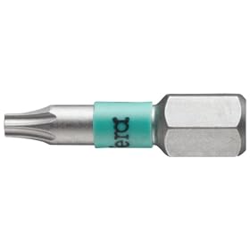 Wera Series 1 867/1 BTZ BiTorsion Bit, TORX TX 10 Head x 1/4" Drive