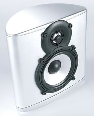 Enerygy ACTSAT1 Series Satellite Home Theater Speaker - Silver (Sold Each)