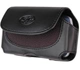 Black Belt Clip Leather Case for Nextel Motorola I730