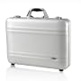 Zero Halliburton Classic Edition Elite Attache, 4 Inches - Silver