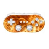 Firestarter Design Nintendo Wii Classic Controller Protector Skin Decal Sticker