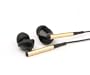 SOUND-SQUARED -Gold - GMS-104 Sport Headphone Earbuds Earphones with Earphone Case - Great Value!