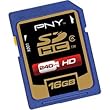 PNY 16 GB SDHC Class 4 Flash Memory Card P-SDHC16G4-EF