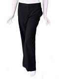 Theory - THEORY Emery Wide Leg Wool Pants in Dark Charcoal