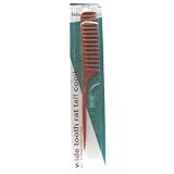 Salon Elements Wide Tooth Rat Tail Comb (Pack of 12) Black/Bone #Se444