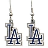 Los Angeles Dodgers Dangle Earrings - MLB Baseball Fan Shop Sports Team Merchandise