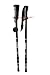 Hiking Stick with anti-shock mechanism, which reduces stress and body weight on knees, thighs, shoulders and lower back 
Easy Twist lock system 
Made of lightweight aluminum metal, 
3-Section adjustable telescopic pole 
Ergonomic grip handle, comfortable feel 
Adjustable wrist strap provides support for your arm, you can freely control loop 
Adjustable length from approximately 19.5' to 40.5' (50cm to 103cm) 
Removable trekking (mud/snow) basket to prevent the manganese tip from sinking into soft dirt or sand 
Hard Steel Tip with Removable Rubber Ferrule, protect the hiking stick 
Can be easily carried in a backpack when retracted 
Strong and light weighted 
Easy to use, clean and maintain, very convenient 
Reliable and functional 
Suitable for people of all sizes
Net Weight: 350g 


Package content:

2 x Anti-Shock Adjustable trekking stick with Strap, ferrule Removable trekking (mud/snow) basket 
Free Carrying Bag