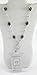 Designer Inspired Women's ID Badge Lanyard Necklace with Rose Motif & Quality PVC ID Pouch