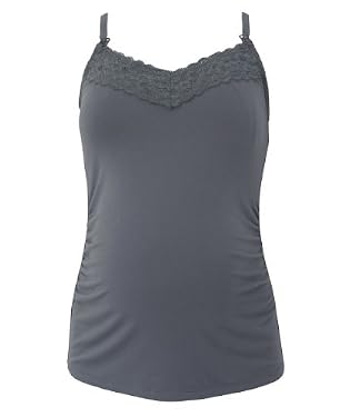 Grey Lace Cami