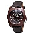 Oniss #ON676-M4 Men's Liso G2 Collection Burgandy/Brown Ceramic Watch