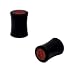 Red Sono & Horn Fused Organic Double Flared Plugs 2g