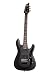 Schecter Omen FR Active 6-String Electric Guitar, Black