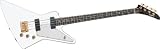 Epiphone Ltd Ed Korina Explorer Bass, Alpine White