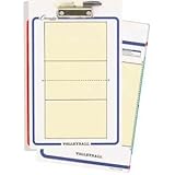 Champion Sports Dry-Erase Volleyball Clipboard
