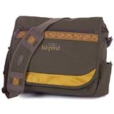 Fishpond Sun Valley 17 Messenger Laptop Bag Moss Green