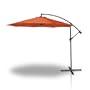 Ampelschirm Banana 300 cm - Farbe: terracotta