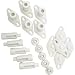 Electronics : Premier Mounts PSPK-5W Universal Speaker Mount for Walls and Ceilings with 2.5-Inch Extensions (White)