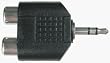 Hosa Dual RCA F Stereo 3.5mm Phone