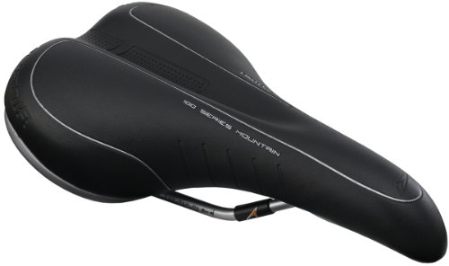 Avenir Men's 100 Series Mountain Saddle (Black/Silver)