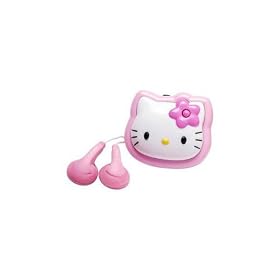 Hello Kitty FM Scanner Radio with Earbuds- KT2078