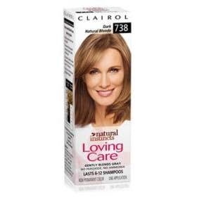 Clairol Natural Instincts Loving Care Dark Natural Blonde 738 Hair Color