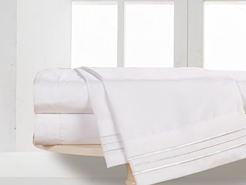 Bed Sheet Sets 2000 Super Collection Free Stain Free Wrinkle Free Hypoallergenic (Twin, White)