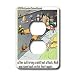 Londons Times Funny Music Cartoons - Suffering A Hat Attack - Light Switch Covers - 2...