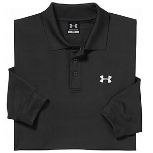Men's Longsleeve Performance Polo Tops by Under Armour
