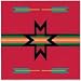 Pendleton Sioux Arrow Throw - RED