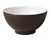 Waechtersbach Two Tone Soup/Cereal Bowls, Set of 4, Chocolate
