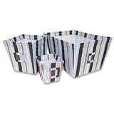 Trend Lab Blue Brown Max Storage Bin 3pc by Trend Lab