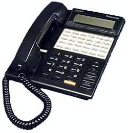 Panasonic KX-T7230 KX-T7230-B 24 Button Display Speakerphone Black