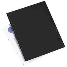 GBC 9742491 REGENCY PREMIUM PRESENTATION COVERS, 8-1/2 X 11, BLACK, 200 SETS/BOX