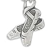 Cleversilver's Ballerina Shoes Charm