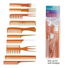 10 pc. Bone Comb Styling Kit (Pack of 3) (K�mme)