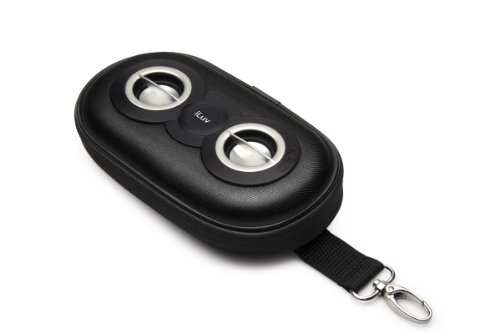 iLuv iSP110BLK Portable Amplified Stereo Speaker Case, Black