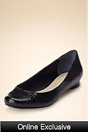 Autograph Leather Snakeskin Print Pumps