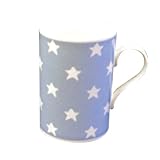 Review Churchill China (UK) Ltd  / Cath Kidston Mug - Blue Stars Cedar shape