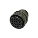 Amphenol Industrial MS3106A16S-1P Circular Connector Pin, General Duty, Non-Environmental, Threaded Coupling, Solder Termination, Straight Plug, 16S-1 Insert Arrangement, 16S Shell Size, 7 Contacts