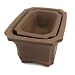 Happy Bonsai Rectangular Zisha Pot (set of 2)