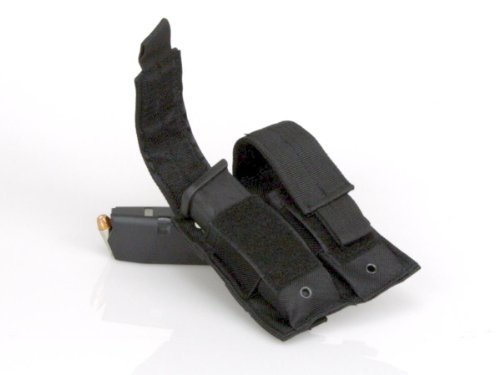 Charlie delta tactical black molle double pistol mag po…