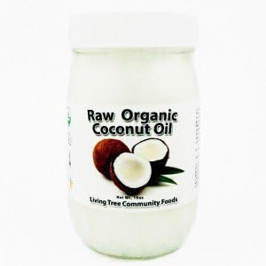 Living Tree Raw Organic Coconut Oil - 16oz