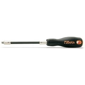 Beta 900/32 280mm 1/4" Drive Socket Wrench, with Flexible Handle