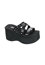 Women's Slip On Mules With 3.5 Inch Platforms