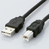 �G���R�� EU AB�^�C�v/RoHS�w�ߏ���USB�P�[�u�� AB�^�C�v/1.0m(�u���b�N) USB2-ECO10