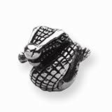 Sterling Silver Reflections Crocodile Bead