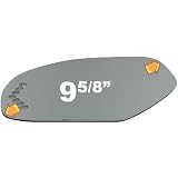 1973-1987 GMC TRUCK SPRINT Large Sport, Flat, Driver or Passenger Side Replacement... by Automotive Mirror Glass