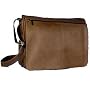David King & Co East/West Full Flap Over Messenger Bag