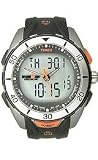 Timex Men’s T5K4029J Ironman 50-Lap Dual-Tech Silver Case Sports Watch