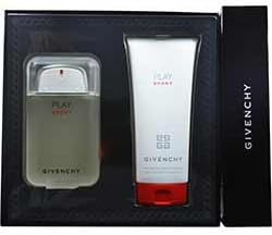 PLAY SPORT by Givenchy Gift Set for MEN: EDT SPRAY 3.3 OZ & HAIR AND BODY SHOWER GEL 6.7 OZ